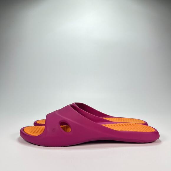 Grendene Pink Orange Flip Flops Sandals Summer Beach Casual Shoes Women's Size 8 - Picture 4 of 9